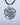Odin Horn Symbol Pendant with Ornament Sterling Silver Norse Jewelry - VarVar Jewelry