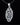 Keyhole Pendant with Ornament Sterling Silver Unique Jewelry - VarVar Jewelry