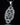 Keyhole Pendant with Ornament Sterling Silver Unique Jewelry - VarVar Jewelry