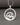 Minimalistic Round 925 Silver Pendant with Seagull, Clouds and Gems, Unique Fashion Jewelry - VarVar Jewelry