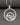 Minimalistic Round 925 Silver Pendant with Seagull, Clouds and Gems, Unique Fashion Jewelry - VarVar Jewelry