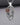 925 Silver Skull Necklace with Big Gem, Handcrafted Jewelry - VarVar Jewelry