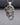 925 Silver Skull Necklace with Big Gem, Handcrafted Jewelry - VarVar Jewelry