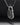 Sterling Silver Keyhole Necklace with Ornament, Handmade Fashion Jewelry - VarVar Jewelry
