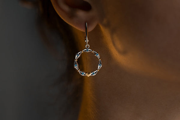 Medallion Drop Earrings: Mixed-Metal Styles Worth Wearing