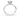 Gold engagement ring with 0.45 ct round diamond
