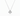 Gold Solitaire Eternity Necklace with 0.1 ct round diamond