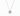 Gold Solitaire Eternity Necklace with 0.1 ct round diamond