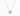 Gold Illusion Necklace with 0.1 ct round diamond