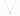 Gold Solitaire Necklace with 0.1 ct round diamond