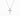 Gold Minimalism Necklace with 0.11 ct round diamonds