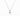 Gold Solitaire Necklace with 0.1 ct round diamond