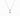 Gold Solitaire Necklace with 0.1 ct round diamond