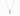 Gold Solitaire Necklace with 0.08 ct round diamond