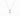 Gold Solitaire Necklace with 0.08 ct round diamond