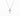 Gold Minimalism Necklace with 0.09 ct round diamonds