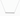 Gold Minimalism Necklace with 0.12 ct round diamonds