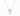 Gold Minimalism Necklace with 0.17 ct round diamonds