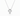 Gold Minimalism Necklace with 0.17 ct round diamonds