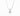 Gold Solitaire Necklace with 0.5 ct round diamond