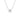Gold Solitaire Necklace with 0.5 ct round diamond