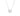 Gold Solitaire Necklace with 0.5 ct round diamond