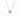 Gold Solitaire Eternity Necklace with 0.2 ct round diamond