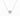 Gold Solitaire Eternity Necklace with 0.17 ct princess diamond