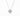 Gold Illusion Necklace with 0.17 ct round diamonds