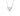 Gold Solitaire Necklace with 0.3 ct heart diamond