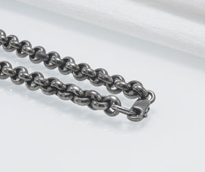 Chain Rolo 925 Silver Ruthenium plated