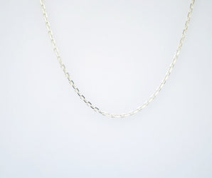 Silver Anchor Chain - Classic Necklace Accessory for Every Style and Occasion