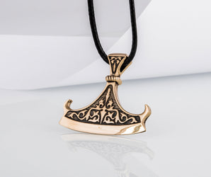 Perun Axe Blade Bronze Slavic Amulet