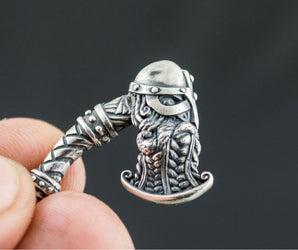 Viking Axe Pendant Sterling Silver Norse Jewelry