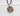 Norse Pendant with Valknut Symbol and Cubic Zirconia Bronze Handmade Jewelry - VarVar Jewelry