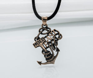 Anchor Pendant Bronze Sailor Jewelry