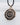 Shield with Ouroboros Symbol Pendant and Gem Bronze Norse Jewelry - VarVar Jewelry
