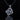 Snake Pendant with Runes and Red Cubic Zirconia Sterling Silver Norse Jewelry - VarVar Jewelry
