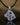Snake Pendant with Runes and Red Cubic Zirconia Sterling Silver Norse Jewelry - VarVar Jewelry