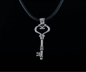 Key Pendant Sterling Silver Jewelry