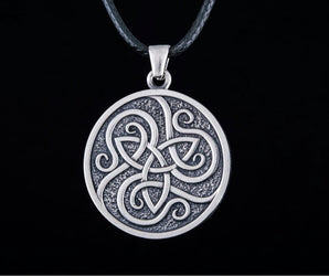 Viking Pendant Sterling Silver Handmade Jewelry