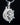 Venetian Mask Pendant Sterling Silver Handmade Jewelry - VarVar Jewelry