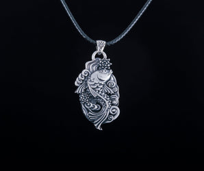 Fish Pendant Sterling Silver Jewelry