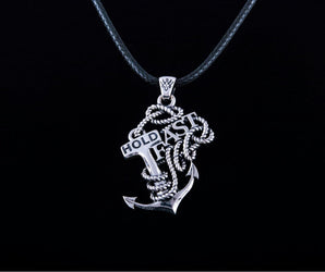 Anchor Pendant Sterling Silver Sailor Jewelry