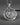 Shield with Ouroboros Symbol Pendant and Gem Sterling Silver Norse Jewelry - VarVar Jewelry