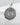 Shield with Ouroboros Symbol Pendant and Gem Sterling Silver Norse Jewelry - VarVar Jewelry