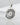 Shield with Ouroboros Symbol Pendant and Gem Sterling Silver Norse Jewelry - VarVar Jewelry