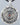 Shield with Ouroboros Symbol Pendant and Gem Sterling Silver Norse Jewelry - VarVar Jewelry