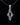 Keyhole Pendant with Flowers Ornament Sterling Silver Jewelry - VarVar Jewelry