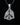 Triquetra Symbol Pendant with CZ Sterling Silver Celtic Jewelry - VarVar Jewelry